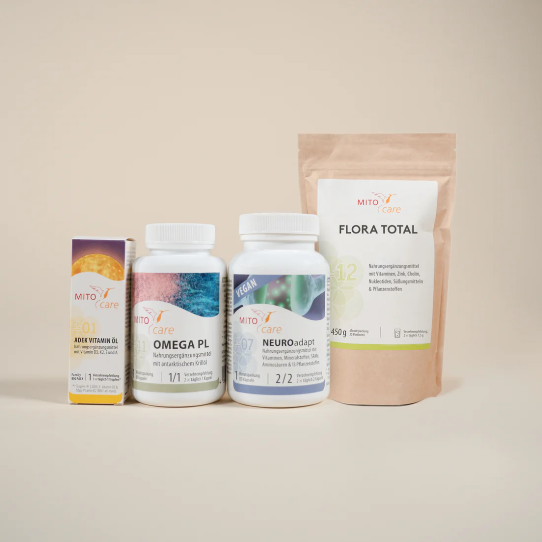 Produktbilder MITOCare Gedächtnis Paket